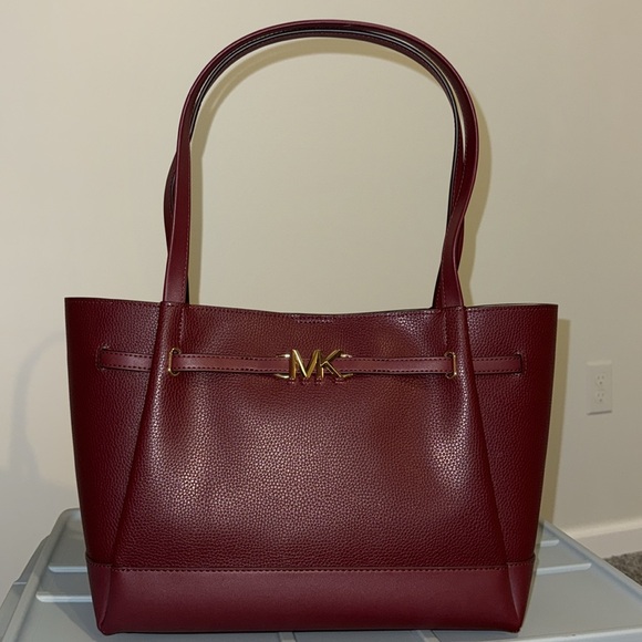 MK Reed Large Pebbled Leather Tote Bag - Picture 2 of 7